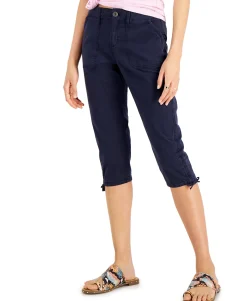 Women's Petite Utility Capri Pants