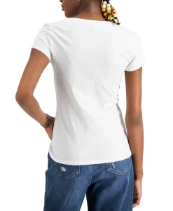 Women's Plus Beaded V-Neck Top