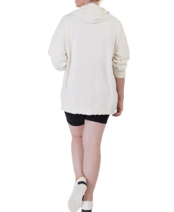 Women's Plus Black Tape Oversized Hoodie
