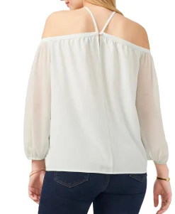 Women's Plus Cold-Shoulder Top