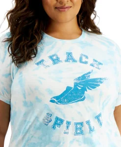 Women's Plus Cotton Graphic-Print T-Shirt