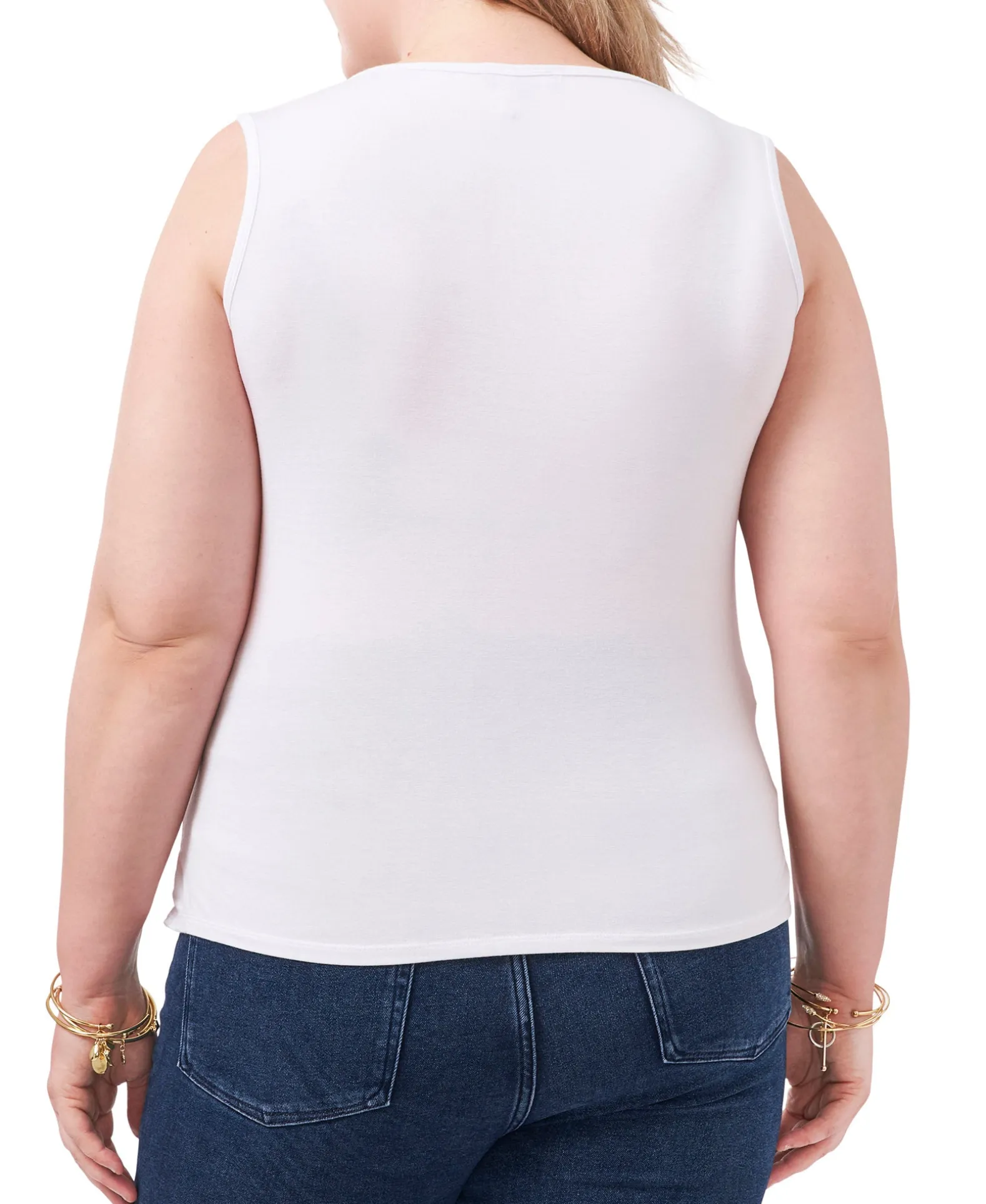 Women's Plus Cross-Front Top