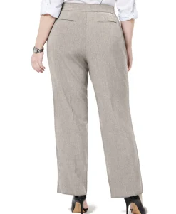 Women's Plus Curvy-Fit Straight-Leg Pants