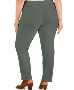 Women's Plus High-Rise Straight Jeans