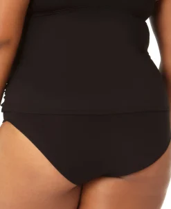 Women's Plus High-Waist Bikini Bottoms