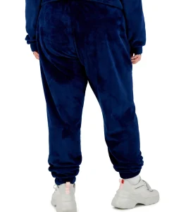 Women's Plus Peanuts Graphic Plush Jogger Pants