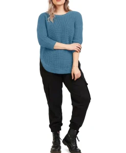 Women's Plus Textured Sweater