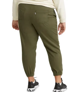 Women's Plus Trendy Belted Jet Set Joggers