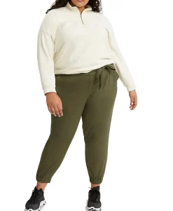 Women's Plus Trendy Belted Jet Set Joggers