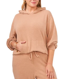 Women's Plus Trendy Cozy Hoodie Top