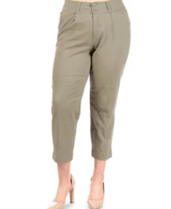 Women's Plus Trendy Cropped Pants