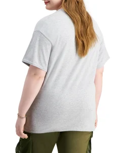 Women's Plus Trendy Nasa Launch T-Shirt