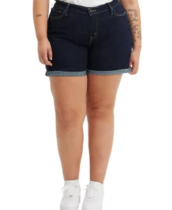 Women's Plus Trendy New Denim Shorts