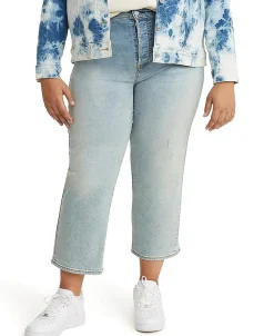 Women's Plus Trendy Ribcage Straight Ankle