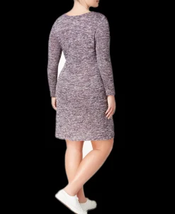 Women's Plus Trendy Twist-Front Sweater Dress