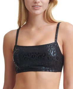 Women's Printed Bralette Bikini Top