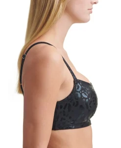 Women's Printed Bralette Bikini Top
