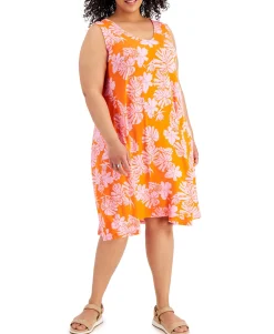Women's Printed Flip Flop Dress