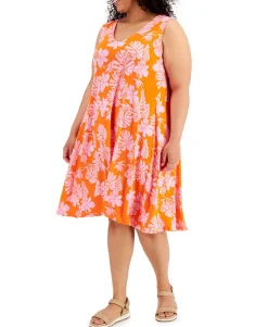 Women's Printed Flip Flop Dress