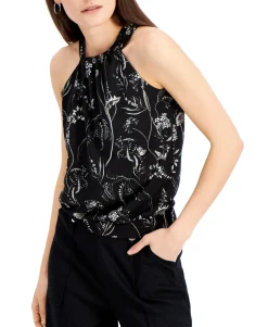 Women's Printed Halter Top