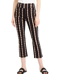 Women's Printed Skinny Crop Pants