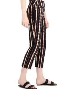 Women's Printed Skinny Crop Pants