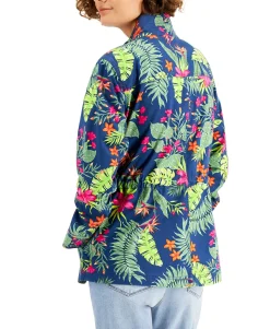 Women's Printed Utility Jacket