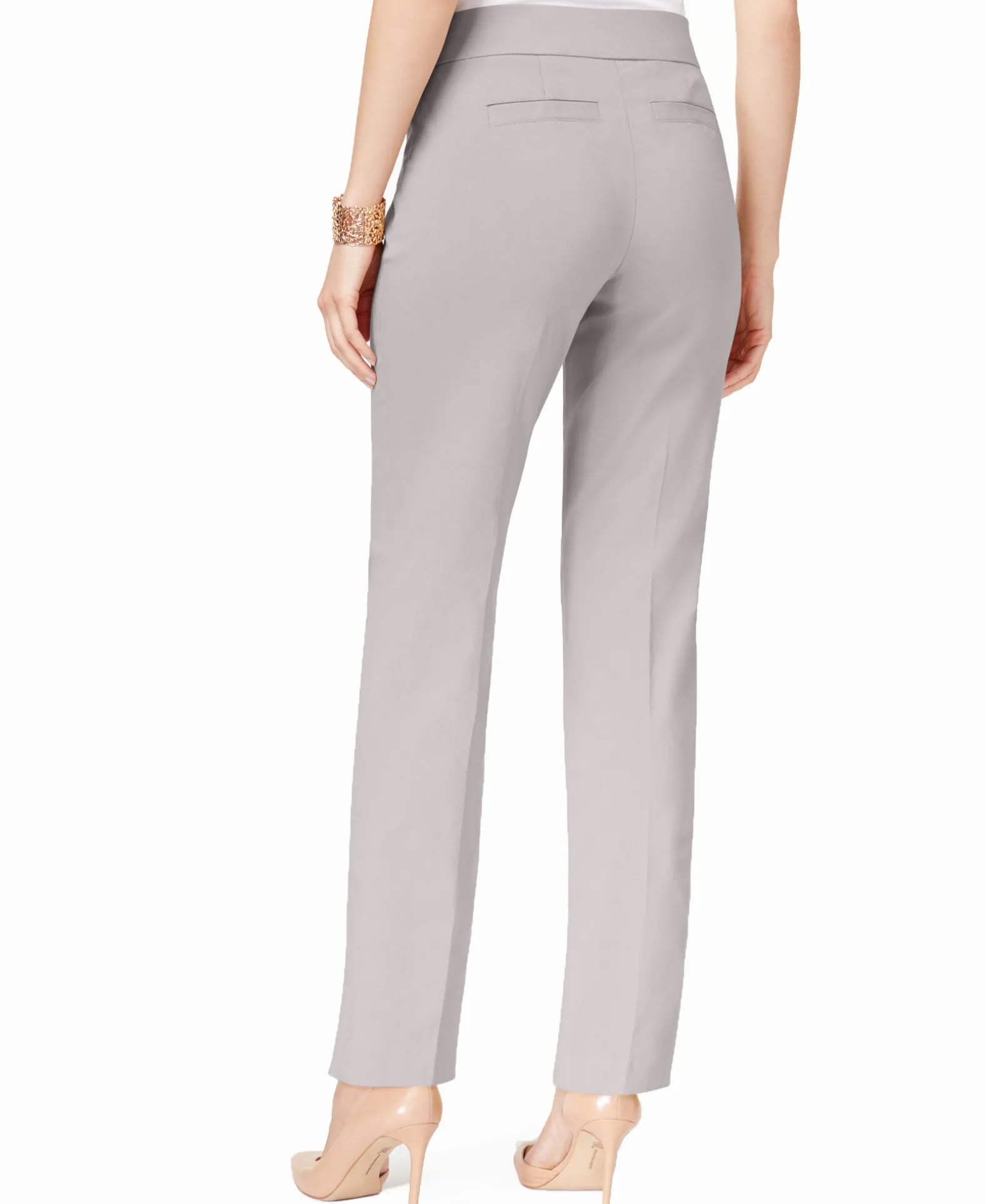 Women's Pull-On Tummy Control Slim-Leg Pants
