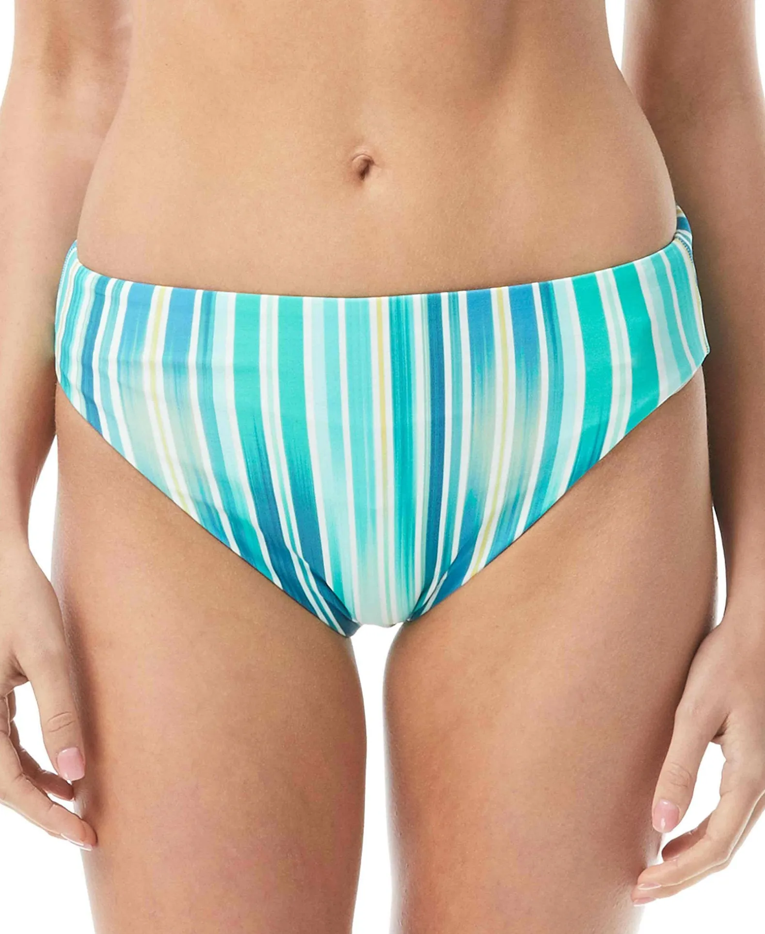 Women's Reversible High-Leg Bikini Bottoms