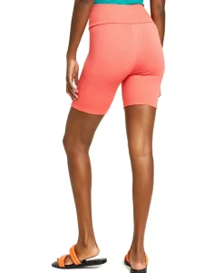 Women's Ribbed Biker Shorts