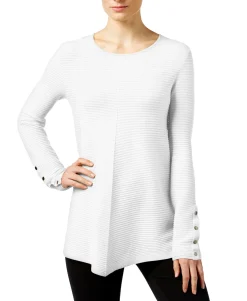 Women's Ribbed Swing Sweater
