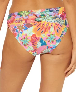 Women's Ruched Hipster Bikini Bottoms