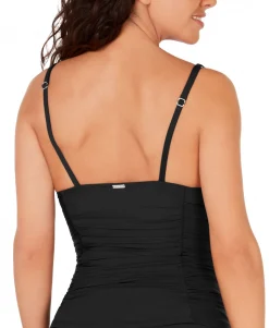 Women's Ruched Tankini Top