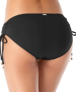 Women's Ruched-Side Bikini Bottoms