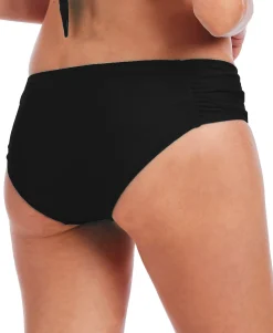 Women's Ruched-Side Bikini Bottoms