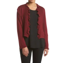 Women's Ruffle Cardigan