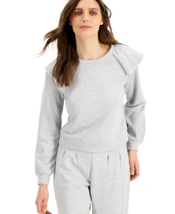 Women's Ruffled Sweatshirt
