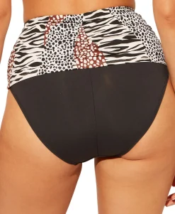 Women's Sarong High-Waist Bikini Bottoms