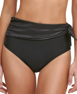 Women's Sash High-Waist Bikini Bottoms