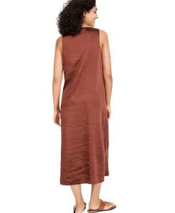 Women's Satin Midi Dress