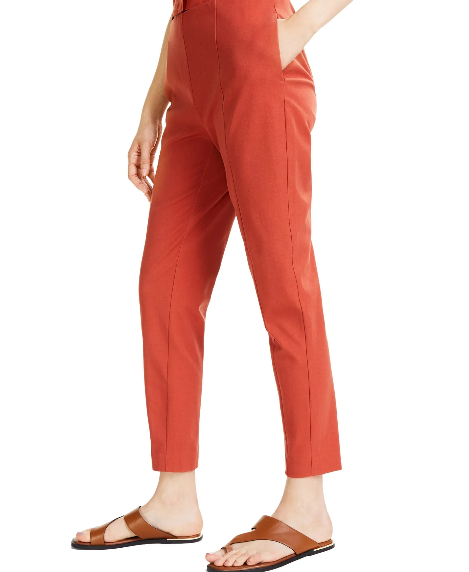 Women's Seamed Straight Pants