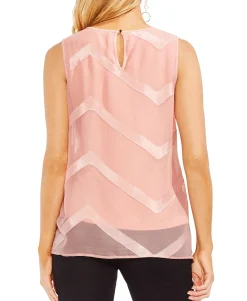 Women's Sleeveless Illusion Top