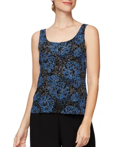 Women's Slinky Printed Jacket; Top Set