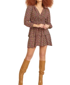 Women's Smocked-Waist Fit & Flare Dress