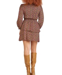 Women's Smocked-Waist Fit & Flare Dress