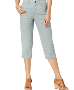 Women's Split-Hem Capri Pants