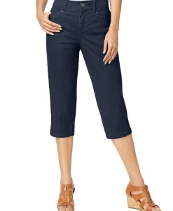 Women's Split-Hem Capri Pants