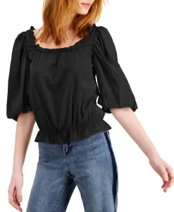 Women's Square-Neck Blouse