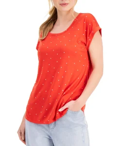 Women's Star Print Graphic Tee