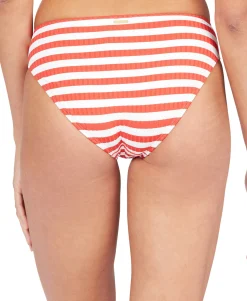 Women's Striped Hello July Full-Coverage Bottoms